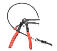 Jiuvaso Pince à Colliers de Durite Flexible Outil Pince Serre-joint pour Atteindre les Difficiles et Retirer et Poser les Durites Câble Orientable Métal