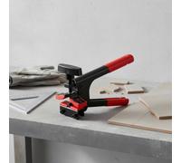 Jiuvaso Pince Coupe Carrelage Manuelle en Acier Haute Résistance avec Protection Anti Éclats pour Céramique Verre et Pierre Naturelle Travaux Rénovation et Chantiers