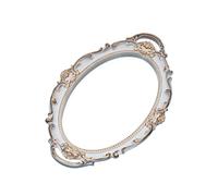 Jiuvaso Plateau Miroir Décoratif Rectangulaire en Verre PP avec Design Étincelant pour Organiser Bijoux Accessoires Fruits Adapté à Coiffeuse Salon Commode