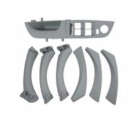Jiuvaso Poignée Intérieure de Véhicule Adaptée Porte Insert Pièce Automobile Conception Résistante à la Chaleur Montage Facile Adaptée à la Conduite Entretien Intérieur Voiture, Gray, Standard Long