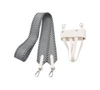 Jiuvaso Porte-Bouteille avec Bandoulière, Sac de Plage, Housse pour Bouteille Idéale pour Le Sport, La Gym, La Randonnée, Le Camping et La Marche, Blanche