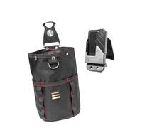 Jiuvaso Porte-outils Compact avec Clip Ceinture et étanchéité pour Les Réparateurs, L