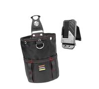 Jiuvaso Porte-outils Compact avec Clip Ceinture et étanchéité pour Les Réparateurs, S