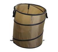 Jiuvaso Poubelle de Jardin Conteneur Portable Pliant Multifonction Sac Oxford Renforcé Réutilisable Bac à Déchets Flexible Imperméable pour Transport et