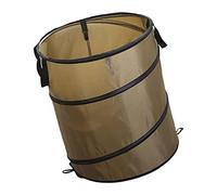 Jiuvaso Poubelle de Jardin Corbeille Écologique Pliable Réutilisable Sac Oxford Imperméable Solide Portable à Double Poignées Conteneur à Déchets