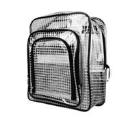 Jiuvaso Sac à Dos Électricien pour Outils avec Compartiments Multiples Pochette Organisation pour Plombier Bretelles Réglables En PVC Rangement Pratique Adapt, Style C