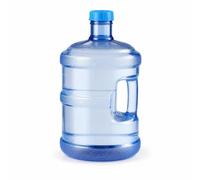 Jiuvaso Seau à Eau Potable Robuste Récipient | Portable, D'eau Poignée, Traparent, pr Bureau, 5L