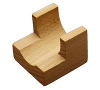 Jiuvaso Support à et Tacos, Présentoir à Temakis, Plateau En Forme de U, Présentoir à Tacos En Bois En Forme de Barque, Support à Temakis pour Cuisine, 1 Emplacement