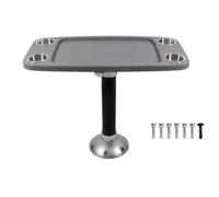Jiuvaso Table Carrée Bateau Porte-Gobels Imperméable Table Bateau Plateau Amovible Ntoyable Facilement pr,