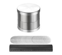 Jiuvaso Tamis tri pour perles et diamants avec support, outil fabrication bijoux à mailles fines pour perles, L 8.4cmx8cm