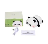 Jiuvaso Veilleuse Panda Lampe de Chevet Enfant Luminaire Bébé Nuit Rechargeable LED Multicolore Lumière Chaude pour Adaptée à Chambre d'Enfant Chevet Relaxation Endormissement