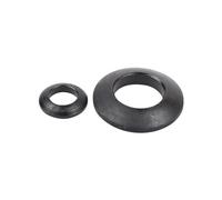 jiuxinyun Rondelle sphérique conique M6 M8 M10 M12 M16 M20 M24, rondelle fraisée en acier inoxydable, joint conique convexe Concave en acier au carbone, 2 à 10 pièces(M10 (5Pcs))