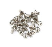 jiuxinyun Vis M3 diamètre 3mm longueur 5mm M3x5 bricolage for ordinateur M3 * 5mm vis à tête ronde 20 pièces