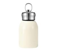 Jiwyunlu Mini Bouteille Isotherme en Acier Inoxydable 300ml, 12h Froid 8h Chaud, Anti-Fuite, Portable Compacte pour Enfant Adulte Sport Bureau