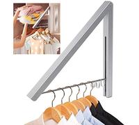 Jixin4you Cintre Pliant Mur Aluminium Économie d'Espace pour Chambre Salle de Bains 1 Triangle
