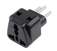 jixopn1to2Splitter Adaptateur secteur universel prise UK/US/EU/AU vers Suisse