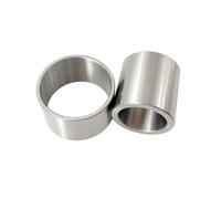 JIZK Lot de 15 douilles de roulement en acier au carbone - Diamètre intérieur : 10 mm - Diamètre extérieur : 20 mm - Hauteur : 10 mm - Douille de guidage