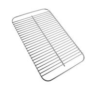JIZK Weber Go-Anywhere 80631 Grille de cuisson en acier inoxydable pour barbecue au charbon de bois et à gaz remplace 70211, 3634, 67195, 40,6 x 25,4 cm