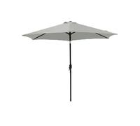 JJ. Parasol droit rond inclinable Juanito Ø270 cm Parasol droit Ø2,7 m Meilleur rapport qualité/prix Ouverture avec manivelle