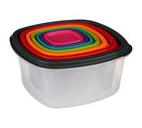 5five Lot de 7 boîtes de rangement - Multicolore