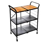 JJA 5five - desserte Pliable métal Bambou, 70_x_85