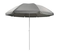 JJA Ardea Parasol de plage Gris - Diamètre 220 cm