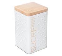 JJA Boîte à sucre poudre métal « Scandinave Nature » blanc - 5 five simply smart