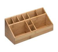 JJA Organiseur en bambou naturel 23 x 9 cm