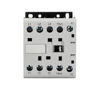 JJHQOKYNA Contacteur AC/DC CJX2-K0601 for Rail tripolaire, 3 pôles, 1 NO/3, NC, Tension de Bobine: 230V, 50/60Hz, 6A, 9A, 12A, 16A, 12V, 24V(AC 36v)