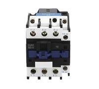 JJHQOKYNA Relais contacteur CA CJX2-3210 3201 LC1 32 A tripolaire 24 V 36 380 220, Tension de Bobine, Contact magnétique for Moteur, Rail DIN 35 mm(220v,3210)
