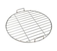 JJIAGOLD Grille de Cuisson Ronde en Acier Inoxydable épaissi, étagère de Vapeur Multifonction pour Cuisiner Viande Cuite, Barbecue et Cuisson Domestique dans marmite et bac à Soupe (1, 38cm)