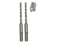 jjw-germany HM SDS Plus Lot de 2 forets à béton pour marteau-perforateur, 4 dents, diamètre = 5 mm x 110 mm, avec pointe de centrage