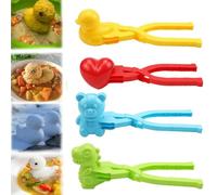 JKWRRRKS Moldes Para Arroz De Figuras, Moldes De Arroz Para Niños, Moldes Para Servir Arroz, Moldes Para El Arroz, Mini Moldes Para Servir Arroz Con Figuras, Moule à riz de canard, pour boules de riz