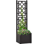 JKYOU Garden Bac surélevé avec treillis et système d'arrosage automatique Mocha.Lawn & Garden, Gardening, Pots & Planters