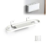 JLNJLE Support mural en métal compatible avec Somfy Tahoma Switch avec ouverture de câble, efficace, sûr et stable pour le bureau