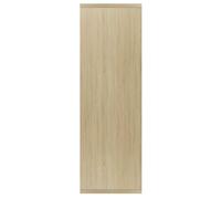 JM Bibliothèque polyvalente/Buffet Chêne sonoma 50x25x80 cm Bois d’ingénierie LV193