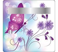 Jm-Déco Stickers boites aux Lettres Papillon 30x30cm