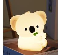 JMG-Myratts Veilleuse licorne pour enfants, minuterie à intensité variable, lampe de chevet pour enfants, décoration pour chambre d'enfant de fille (koala)