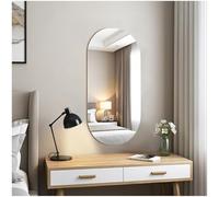 JMITHA Miroir Mural Ovale 30x60 cm Miroir Mural Salle de Bain Décoration Murale pour Salle de Bain, Chambre, Entrée, Salon