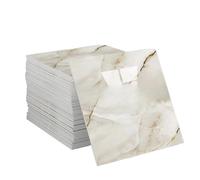 JMORCO Dalle PVC Adhesive Sol Lot de 10 à 40 Autocollants muraux 3D en céramique Imitation marbre, imperméables et Auto-adhésifs(Beige,40PCS)