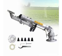 JMOUZHG Arrosage Intelligent automatisé des Cultures, Canon d'irrigation Rotatif pour Une Irrigation Efficace des Terres agricoles, Solution Professionnelle de pulvérisateur (76cm)