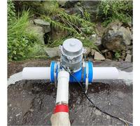 JMOUZHG Générateur de Turbine à Eau 220V, générateur hydroélectrique Horizontal 1000W, diamètre de Sortie 114mgm, pour Le Camping en Plein air à la Maison