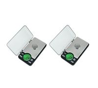 Jnchdghwa 2X 600G / 0.01G Balance de Poche Numérique Mini ÉLectronique 0.01 Gram Poudre Balance de Pièce Pesant LCD Rétro-ÉClairé