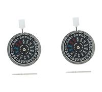 Jnchdghwa 2X NH36 Anglais Date Semaine Automatique 3 Heures Couronne 3.8 Heures Couronne Montre Mouvement Mécanique Pièces de Rechange