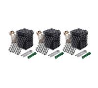 Jnchdghwa 36 Pièces Chat Scat Tapis avec Pointes, Aux Pointes d'animaux Répulsif, Jardin Bande de Piquants Creuser Bouchon Pointes de Dissuasion pour Chat