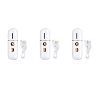 Jnchdghwa 3X Vapeur Portatif, Mini Humidificateur USB, Pulvérisateur Nano, Machine de Pulvérisation de Brouillard de Vapeur Faciale Pratique
