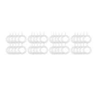Jnchdghwa 40 PièCes 8 Pouces Sublimation Wind Spinner Blanks 3D Wind Spinners Hanging Wind Spinners pour la DéCoration de Jardin IntéRieur ExtéRieur
