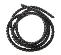 JNMING Enrouleur spiralé de 2 mètres, Gaine de Protection for câbles de 8 à 16 mm, Tube Ignifuge(Noir,ID 12mm)
