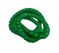 JNMING Manchon de Protection Flexible en Spirale for Tuyau d'arrosage, 10 mètres(Green,ID 30mm)