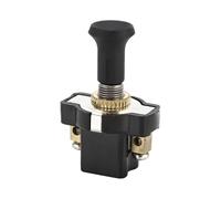 JNNJ 12V Tirer L'interrupteur Des Phares, Interrupteur Phare À Tirette, Commutateur Fiable Interrupteur Push-Pull, Push-Pull Interrupteur D'éclairage Voiture, Accessoires Automobiles Universels(8mm)